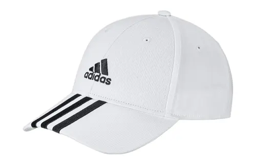 Adidas Polyester Baseball Caps Unisex White