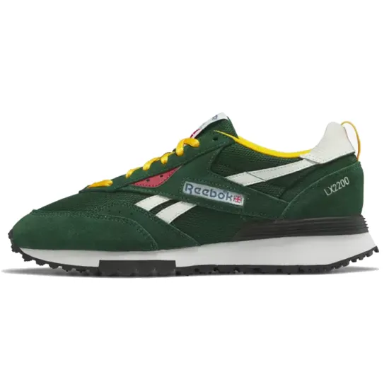 Reebok LX2200 Running Shoes Unisex Low-top Green/yellow/white