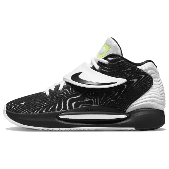 Nike KD 14 TB Black White Volt