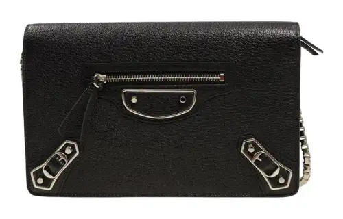 Balenciaga Cow Leather Crossbody Bag, Shoulder Bag Men's Black