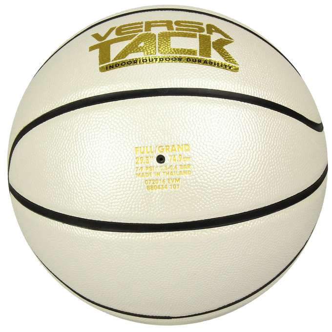 Nike Rubber Basketball White Gold Size 7 Ball Training