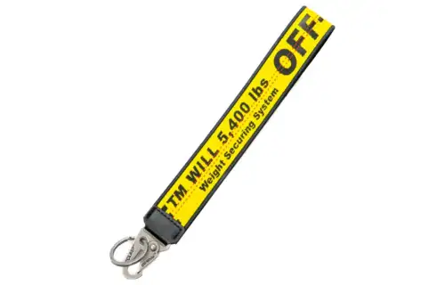 OFF WHITE Keychains Men's Yellow