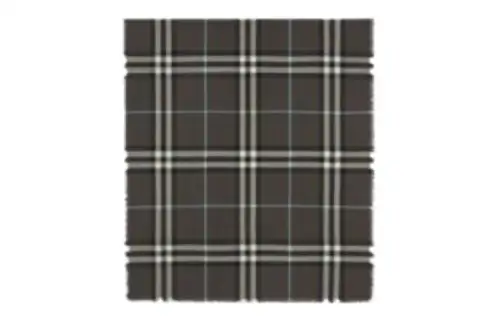 Burberry Wool Knit Scarves Women's Gray