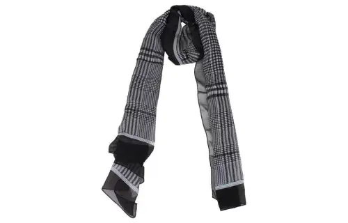 Burberry Silk Scarves Women's Black