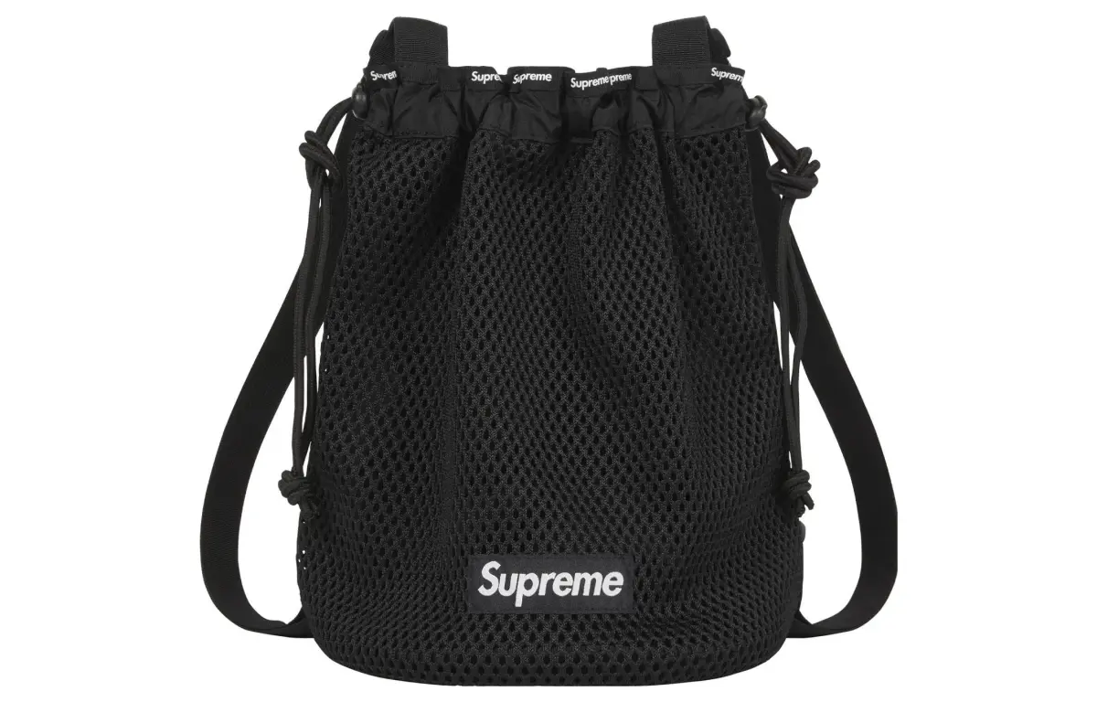 Supreme Polyethylene Backpack Mini Unisex Black