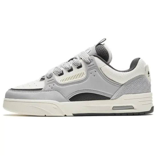 ANTA AOJIE Skateboard Shoes Men Low-Top Gray