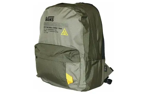 Vans Old Skool Nylon Laptop Bag Backpack Regular Unisex Green