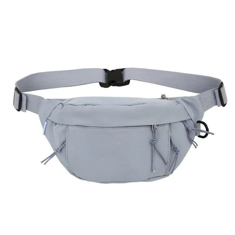 BALANG Canvas Cell Phone Pouch, Fanny Pack, Canvas Bag, Sling Bag Small Unisex Blue/Black/Pink/White