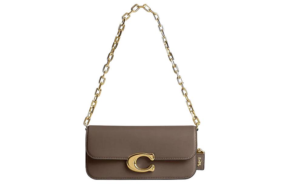 Женская сумка COACH IDOL 23 (серая)