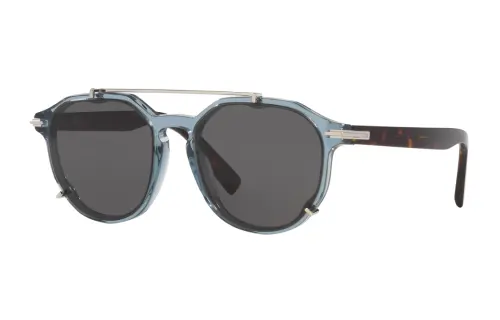 DIOR Acetate Aviator Sunglasses Unisex Blue