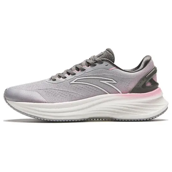 Anta Changan CS5 Generation Low Top Running Shoes Women's Gray Pink