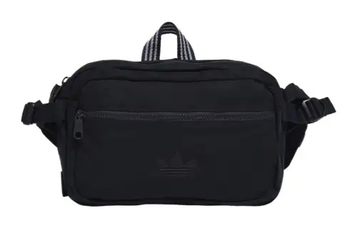 Adidas Originals Trefoil Cotton One Shoulder Crossbody Fanny Pack Regular Unisex Navy Blue