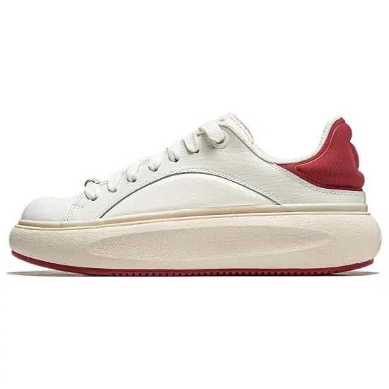 LiNing Yun You C4D Casual Shoes Men Low-Top White Red