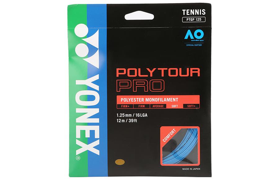YONEX Tennis Racket Strings Polyester 12m Blue