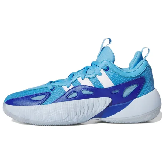 Adidas Trae Young Unlimited 2 Semi Blue Burst Mel Cloud White Royal Blue