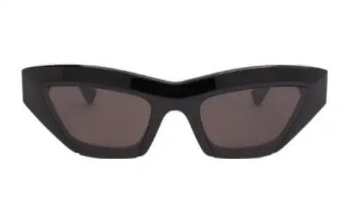 Bottega Veneta Acetate Cat Eye Sunglasses Women's Black