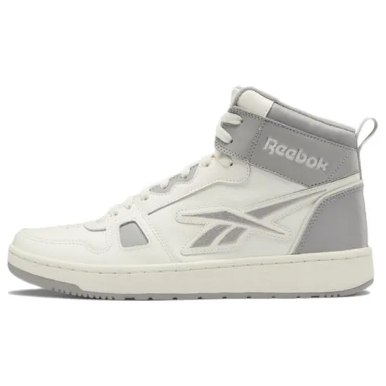 Reebok Resonator Vintage Basketball Shoes Unisex High-top Grey/white