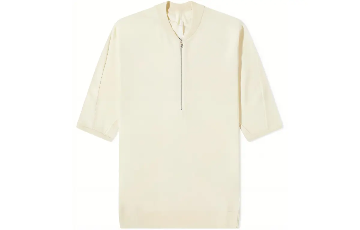 Nike T-Shirts Men's White V-neck Moderate Straight Fit