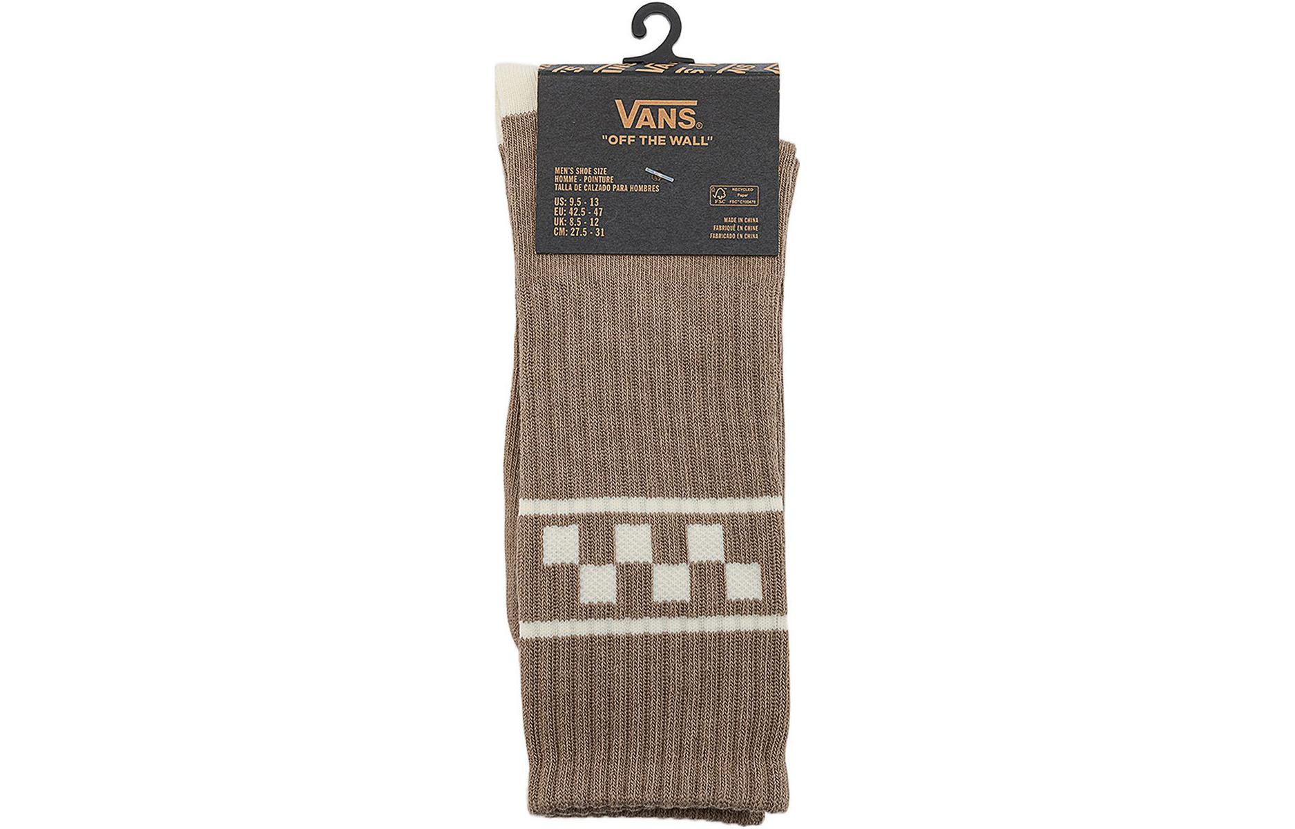 Vans Knee High Socks Men’s 1 Pack Light Umber