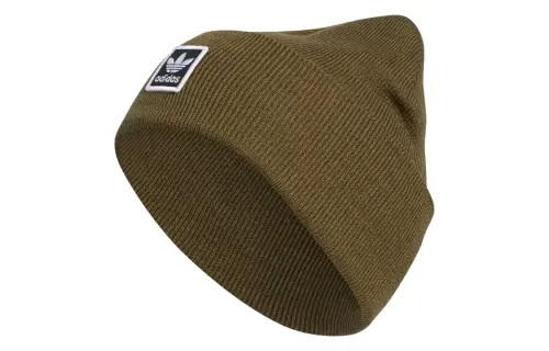 Adidas Originals Acrylic Beanies Unisex Dark Green