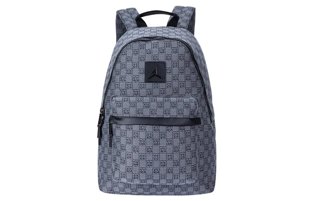 Jordan Polyester Backpack Medium Unisex Gray & Smoke Gray