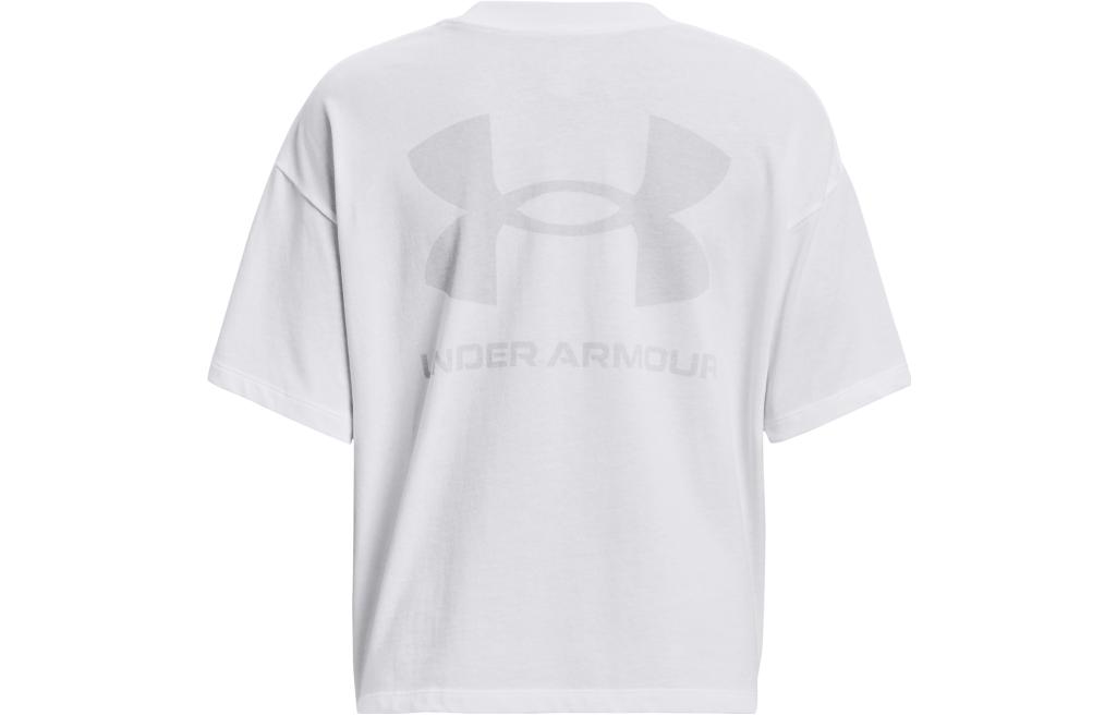 Женская футболка Under Armour 1379948-100 (белая) — фото 3