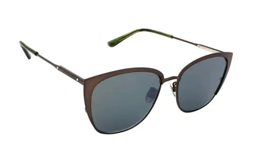 Bottega Veneta Metal Square Sunglasses Unisex Gray