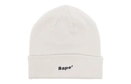 A BATHING APE Bape patch Knitted Beanie