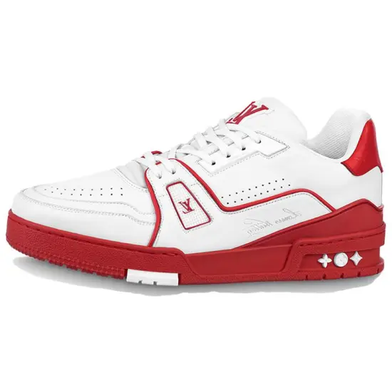 LOUIS VUITTON Trainers 'Red White'