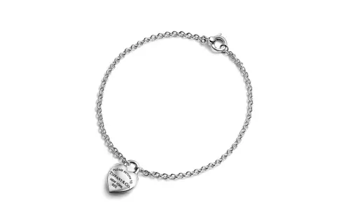 TIFFANY & CO. 925 Sterling Silver Bracelets Unisex Silver