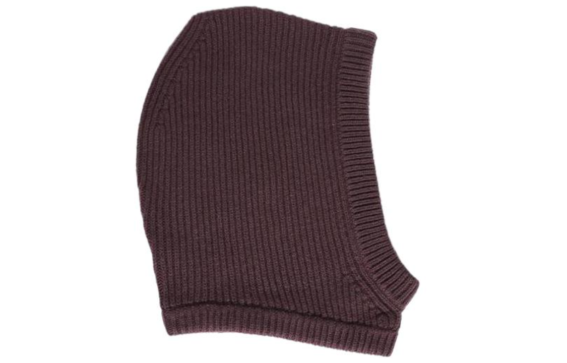 RICK OWENS/RO Cashmere Wool Hats & Caps Unisex Purple