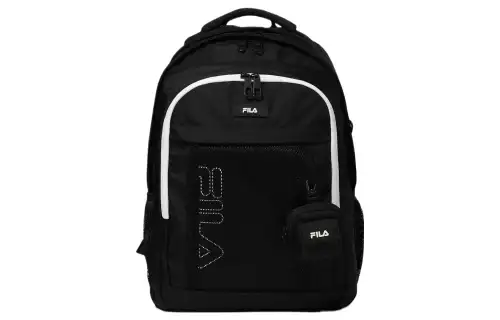 FILA Polyester Backpack Unisex Black