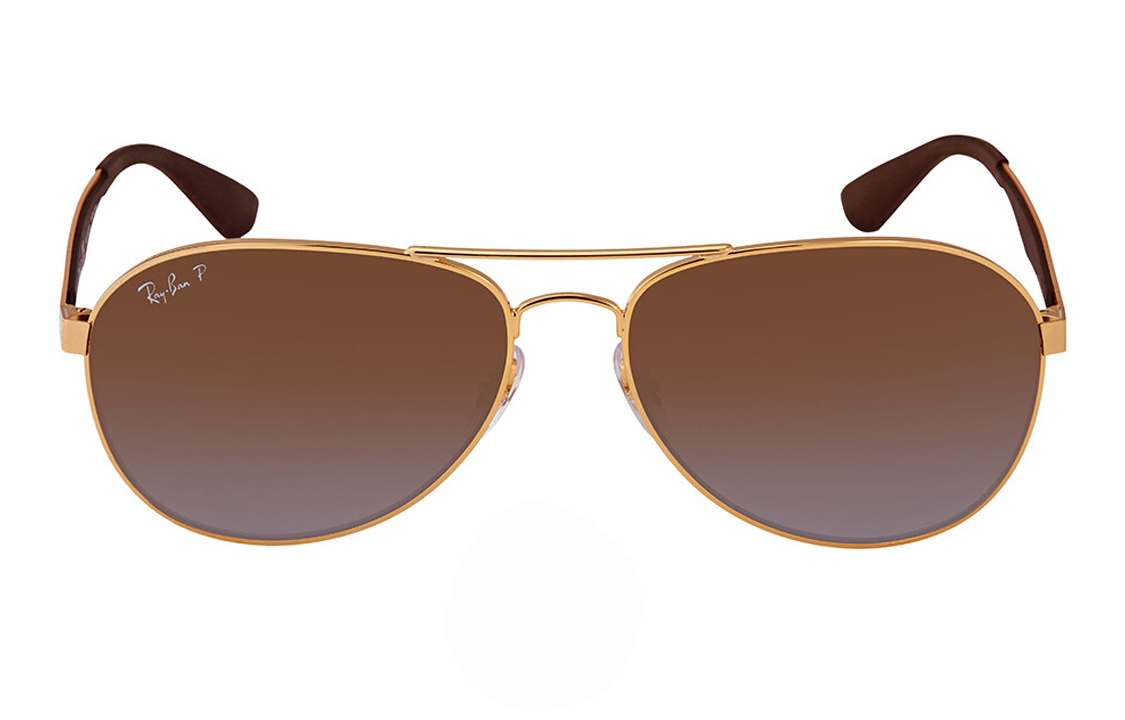 Унисекс очки RayBan RayBan Logo (золотые)