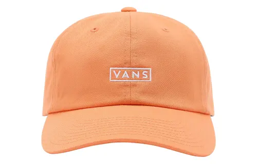 Vans Cotton Fabric Baseball Caps Unisex Orange