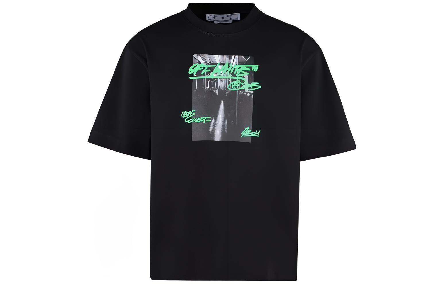 Мужская футболка OFF-WHITE (черная)