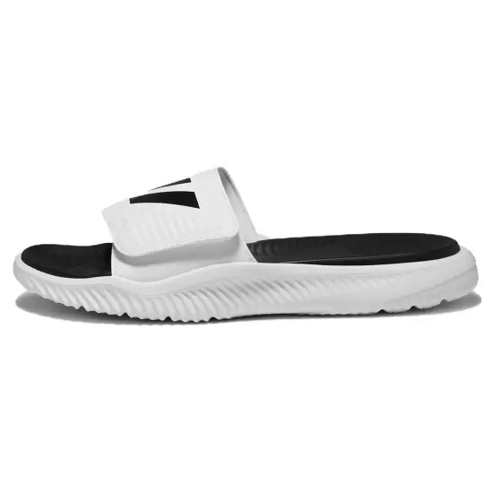 adidas Alphabounce Slide Flip-flops Unisex White/Black