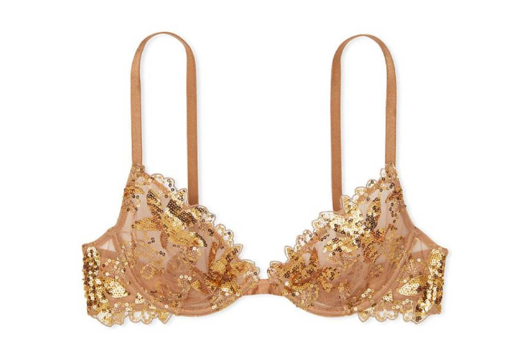 Женский бюстгальтер Victoria's Secret (оранжевый)