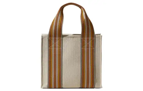 Loro Piana Cotton With Linen Handbag Mini Women's Natural & Brown