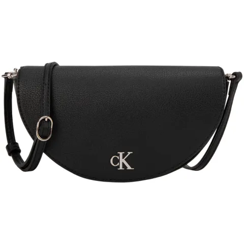 CALVIN KLEIN Synthetic Material Crossbody Bags Regular Women's Space Black