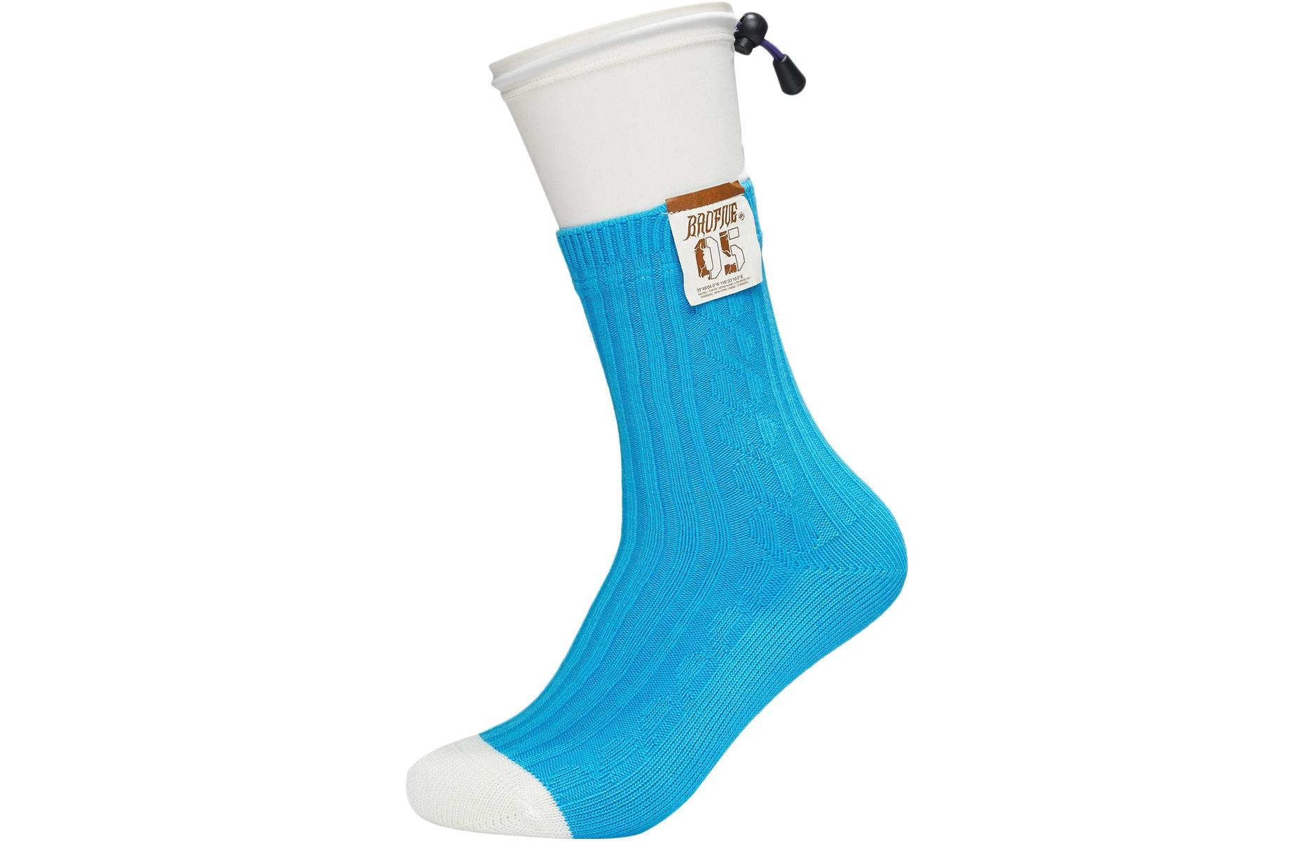 Li Ning Badfive Crew Socks Unisex 1 Pack Bachelor Blue