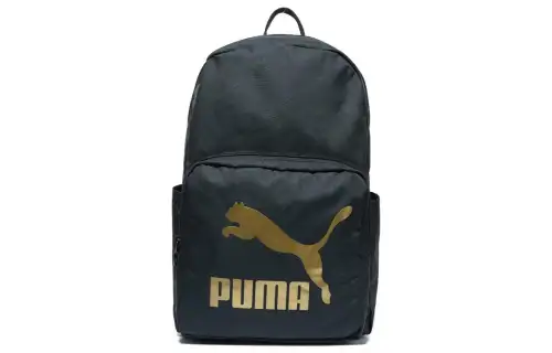 PUMA Originals Urban Fabric Backpack Regular Unisex Black/Gold