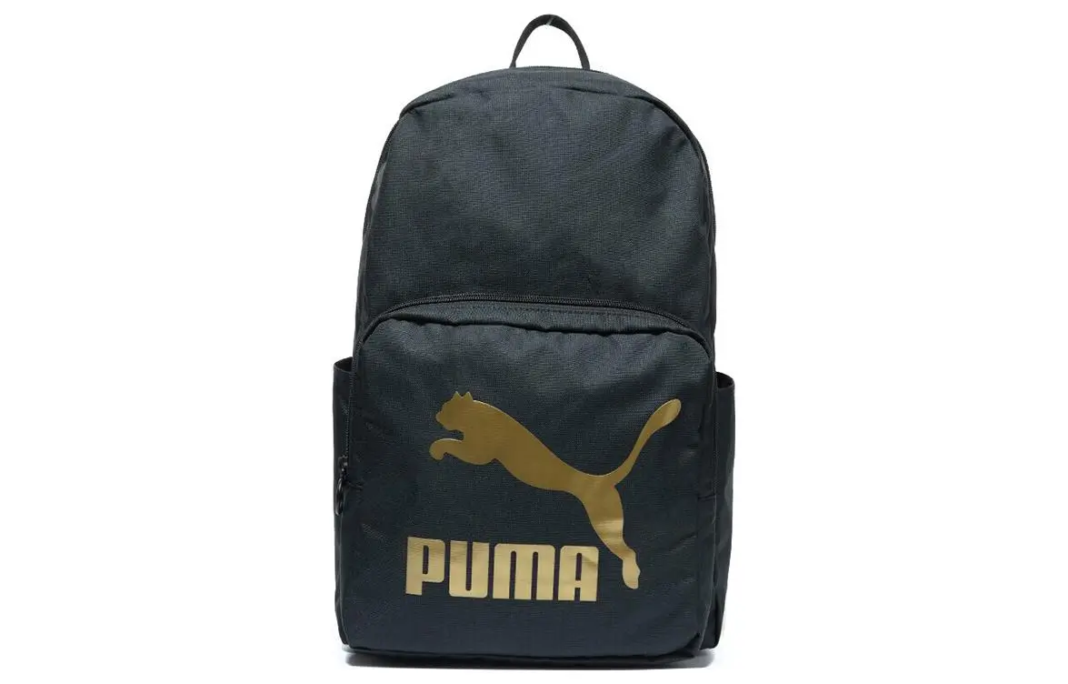 PUMA Originals Urban Fabric Backpack Regular Unisex Black/Gold