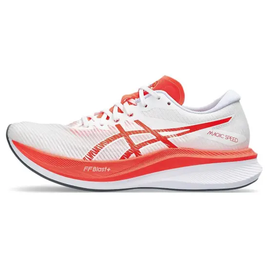 Asics Women's Magic Speed 3 'White Sunrise Red'