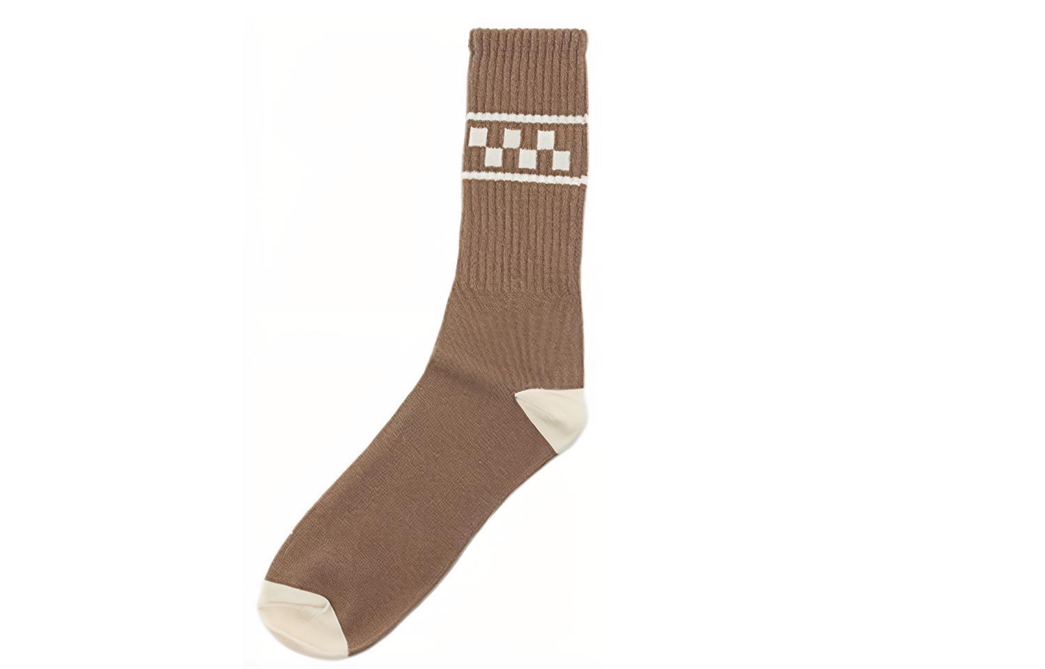 Vans Knee High Socks Men’s 1 Pack Light Umber