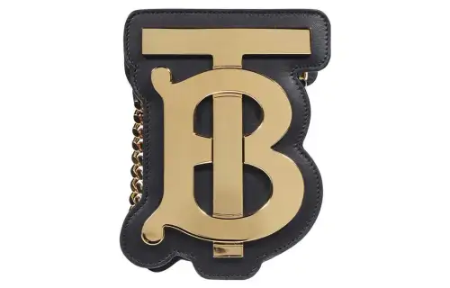 Burberry Calfskin Crossbody Bag, Shoulder Bag Mini Women's Black