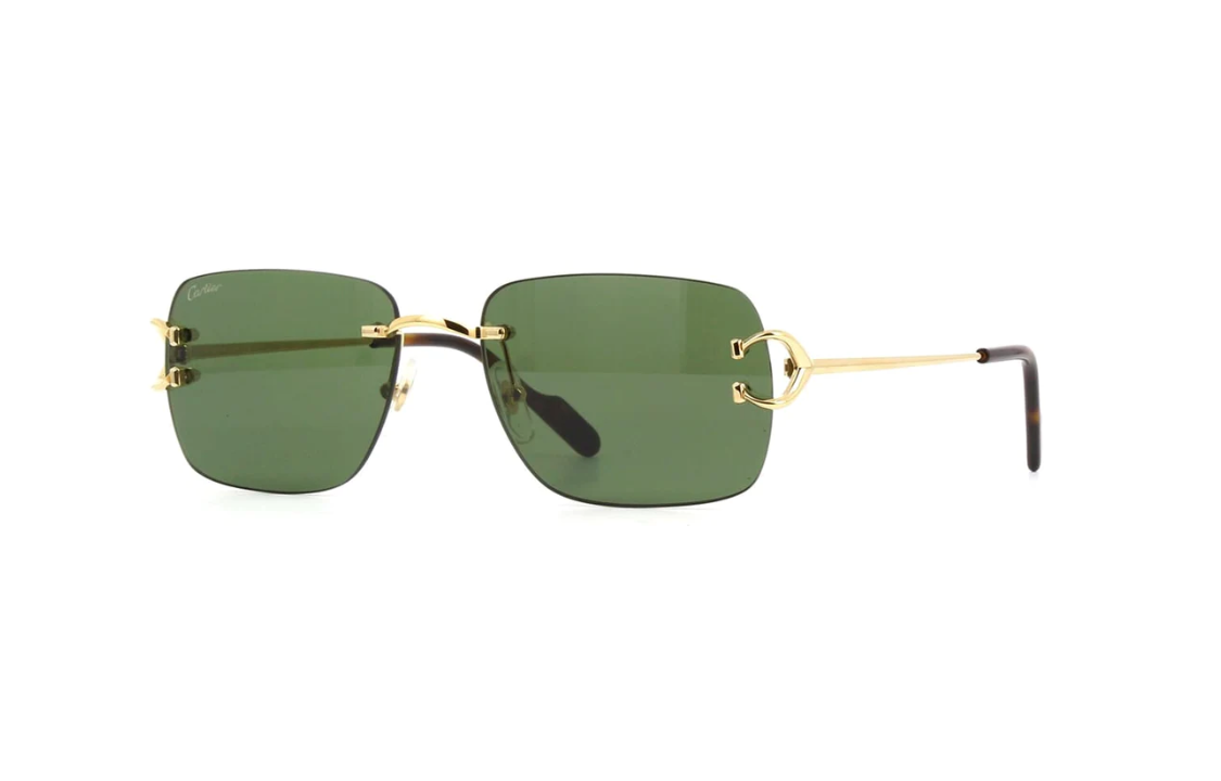 Очки Cartier (золотые)