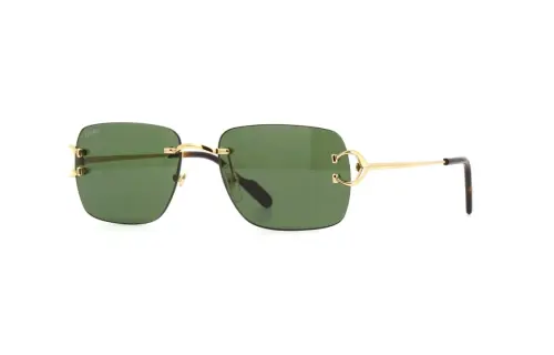 Cartier Rectangle Frame Sunglasses