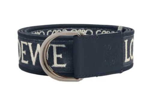 LOEWE Belts Men's Blue Width 3.5CM