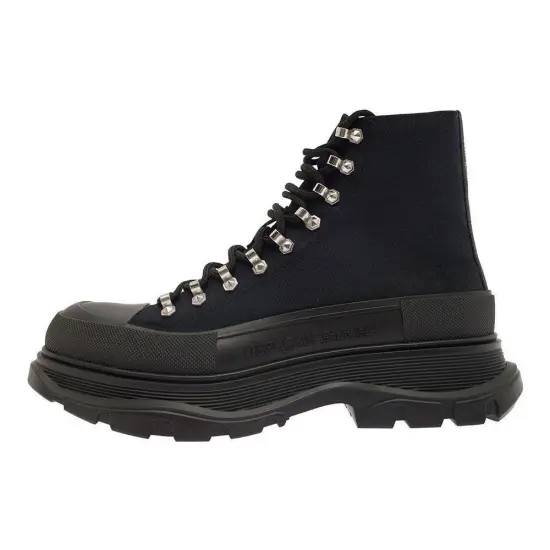Alexander McQueen Trade Slick Lace-Up Boots