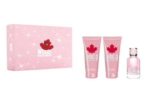 DSQUARED 2 Perfume, fresh set, shower gel, body cream, 50 ml, 100 ml, 100 ml